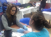 יום פינוק בבית הספר "בני ארזים" מטעם ארגון הקוסמטיקאיות הארצי