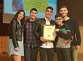 מקום 1 למגמת הקולנוע של קריית החינוך "רביבים" בפסטיבל רעננה לסרטי נעורים