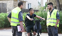 מבצע אכיפה נרחב לרוכבי אופניים חשמליים