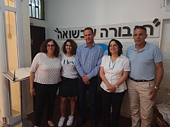 "הגבורה שבשואה" בבי"ס תרבות