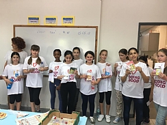 התנדבות תלמידי מרכז הצלח"ה מבי"ס "שלמון" למען הקהילה