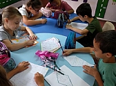 תלמידי בי"ס "תרבות" מחזקים את ילדי יישובי עוטף עזה