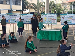 למידה פורצת גבולות , יום שמ"ח בבית ספר סיני