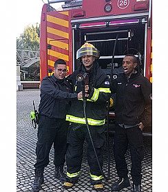 תלמידי "סיירת נוער לשעת חירום" בימי הכשרה והיערכות לחירום