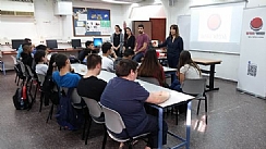 סיירת תלמידים ראשונה של "הכפתור האדום" יצאה לדרך