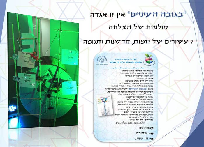 "סולמות של הצלחה" - 7 עשורים של יזמות, חדשנות ותנופה