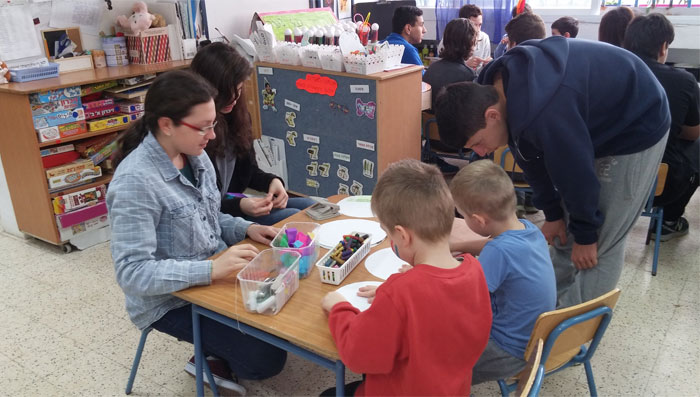 יום המעשים הטובים בגן "הג`ירף" ובגן "עופר איילים"