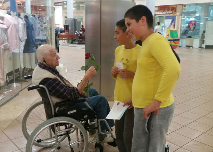 יום המעשים הטובים בבי"ס ויתקין