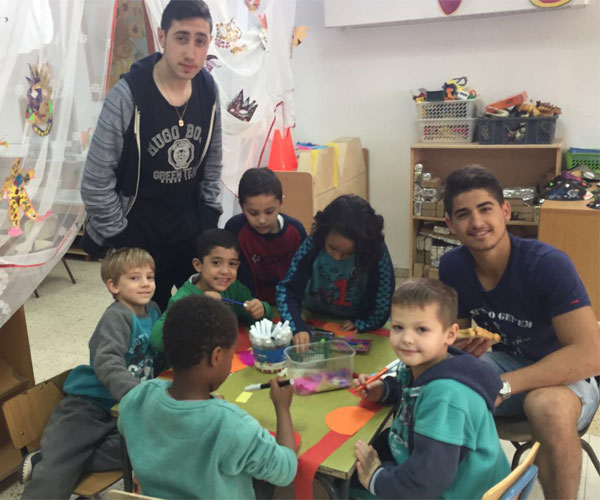 יום המעשים הטובים בגן "הג`ירף" ובגן "עופר איילים"